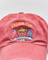 Vintage 2008 Ryder Cup Valhalla Canvas Velcro Baseball Cap - OS