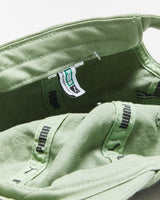 Vintage Puma Sage Green Embroidered Canvas Baseball Cap - OS