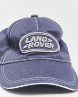 Vintage Land Rover Contrast Stitch Embroidered Canvas Baseball Cap - OS