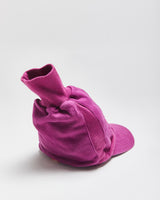 Vintage '06 Y2K Nike Air Fuchsia Sweatshirt Sleeve Curve Peak Beanie Cap - OS