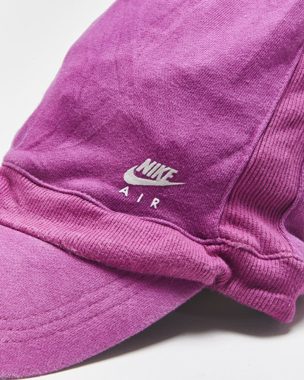 Vintage '06 Y2K Nike Air Fuchsia Sweatshirt Sleeve Curve Peak Beanie Cap - OS