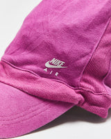 Vintage '06 Y2K Nike Air Fuchsia Sweatshirt Sleeve Curve Peak Beanie Cap - OS