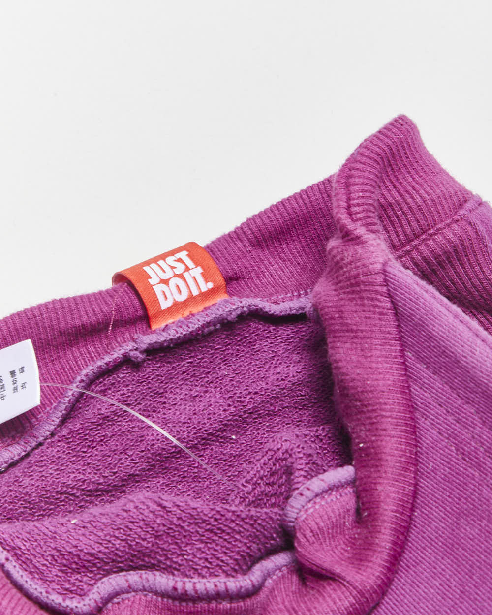 Vintage '06 Y2K Nike Air Fuchsia Sweatshirt Sleeve Curve Peak Beanie Cap - OS