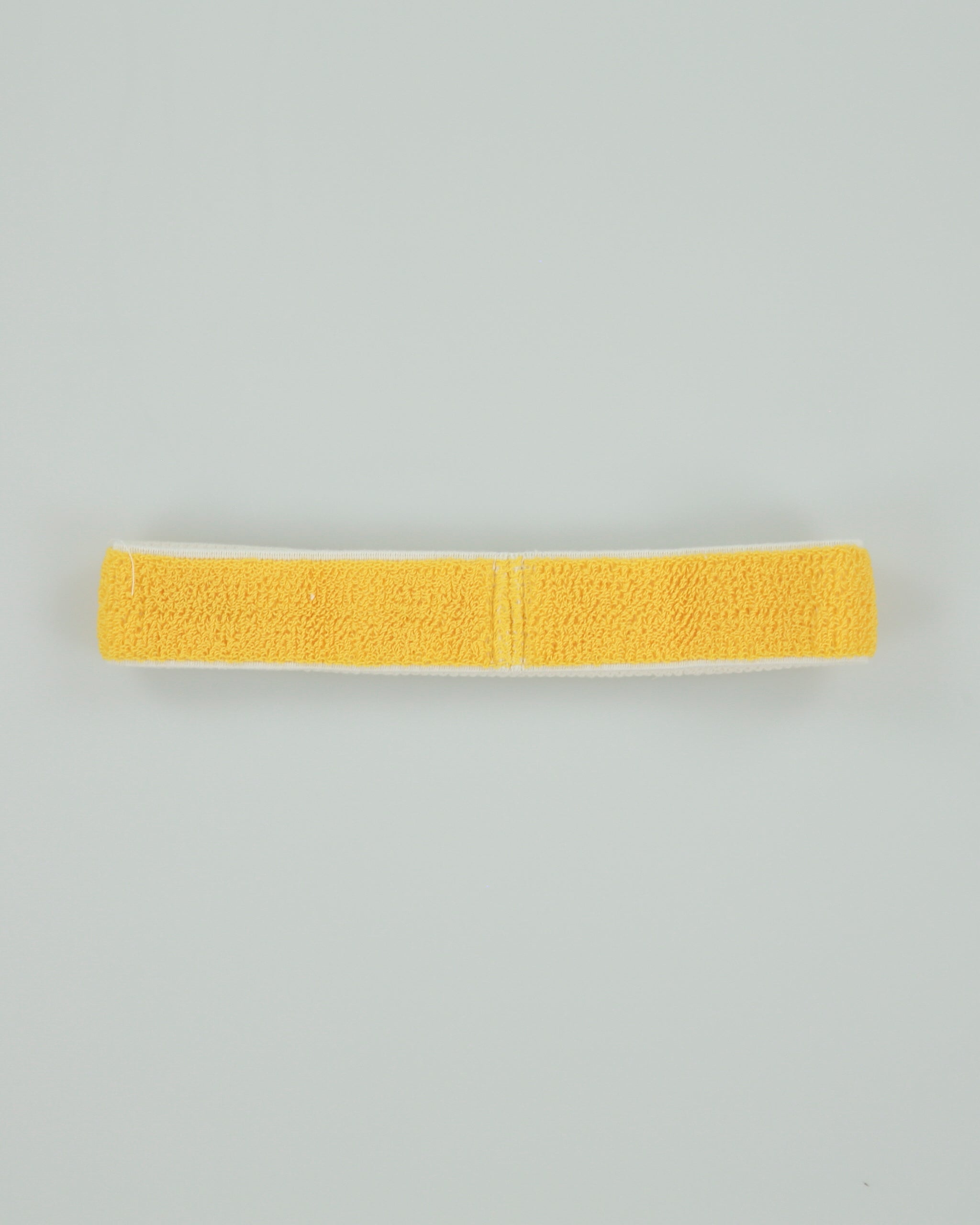 Vintage 1970s Adidas Deadstock Yellow Headband
