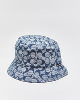 DS SS2025 Coach Signature C Monogram Jacquard Canvas Bucket Hat - XS/S