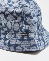 DS SS2025 Coach Signature C Monogram Jacquard Canvas Bucket Hat - XS/S