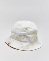 Vintage Y2K 00s Kangol Embroidered Cotton Check Blanford Bucket Hat - S