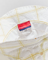Vintage Y2K 00s Kangol Embroidered Cotton Check Blanford Bucket Hat - S