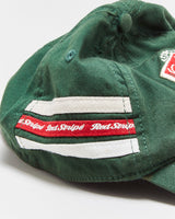 Vintage Y2K 00s Red Stripe Jamaican Beer Embroidered Stretch-Fit Baseball Cap - L/XL