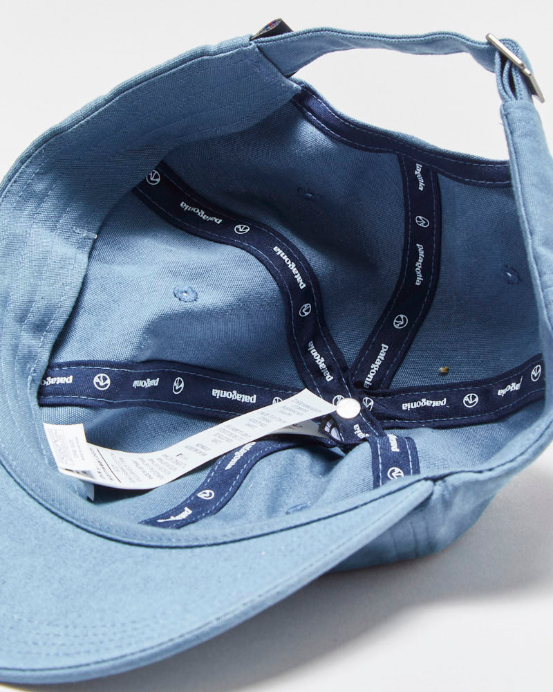 DS Patagonia Steel Blue Organic Graphic Trad Baseball Cap - OS