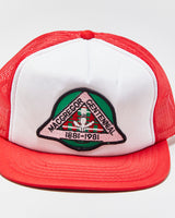 DS Vintage 1981 Macgregor Centennial Patch Flat Brim Trucker Hat - OS