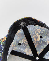 Vintage Stussy Island Floral Curve Brim Snapback - OS