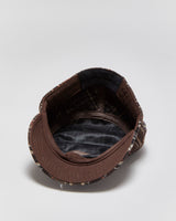 Vintage Y2K 00s Prana Plaid Wool Blend Stretch-Fit Army Cap - M/L