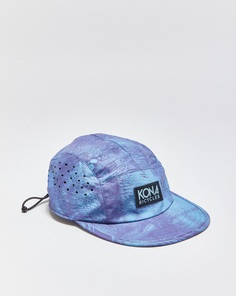 DS Kona Bicycles Ink Soft Brim Drawstring Coal 5-Panel Cap - OS