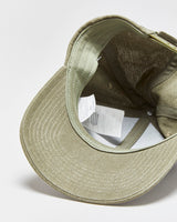Vintage Patagonia Khaki Hemp Canvas P-6 Logo Curve Brim Snapback - OS