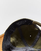 Vintage Carhartt Khaki Odessa Distressed Canvas Velcro Baseball Cap - OS