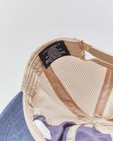 Vintage Y2K 00s Toyota Raw Indigo Denim Curve Brim Trucker Hat - OS