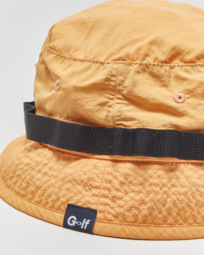 Vintage Oakley Golf O Logo Canvas Shell Bucket Hat - M/L