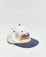 DS Abercrombie &amp; Fitch x Modelo Cerveza Embroidered Rope Peak Flat Bill Baseball Cap - OS