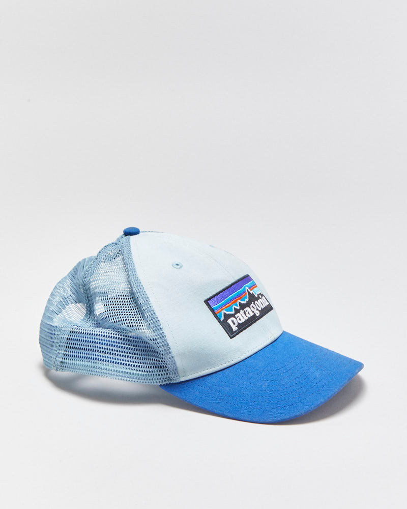 Vintage Patagonia Canvas P-6 Logo Curve Brim Trucker Hat - OS