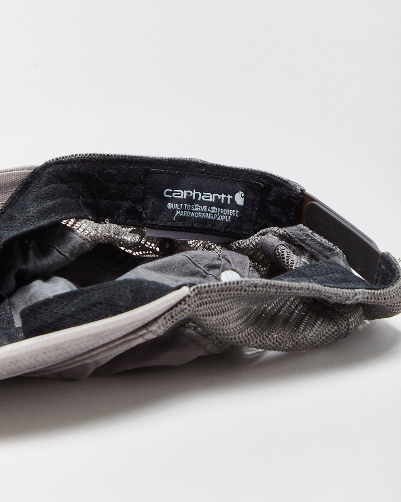 Vintage Carhartt Slate Canvas Mesh Back Trucker Hat - OS