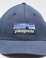 Vintage Patagonia Oragnic Canvas P-6 Logo Curve Brim Trucker Hat - OS