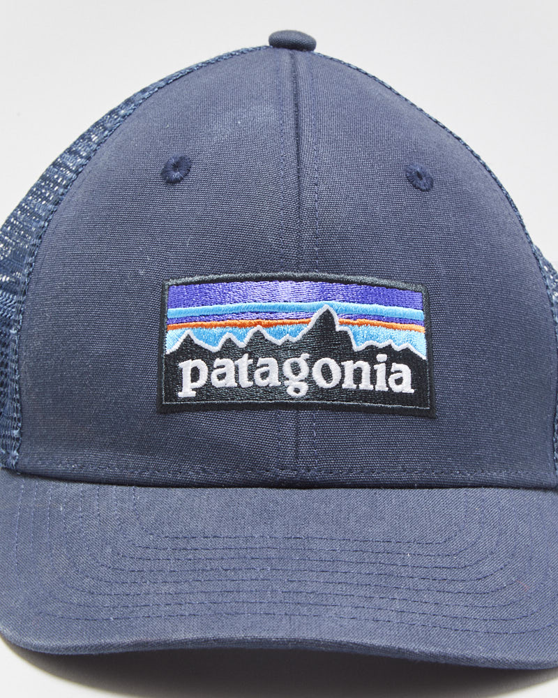 Vintage Patagonia Oragnic Canvas P-6 Logo Curve Brim Trucker Hat - OS