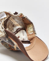 Vintage Beretta Realtree Camo Suede Peak Canvas Baseball Cap - OS