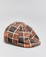 DS Vintage Y2K 00s Ben Sherman Plaid Flannel Flat Cap - S/M