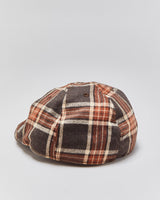 DS Vintage Y2K 00s Ben Sherman Plaid Flannel Flat Cap - S/M