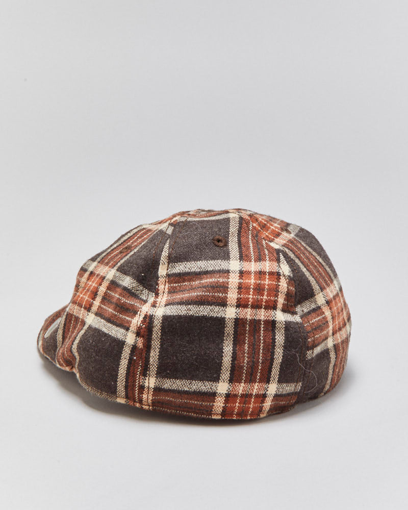 DS Vintage Y2K 00s Ben Sherman Plaid Flannel Flat Cap - S/M