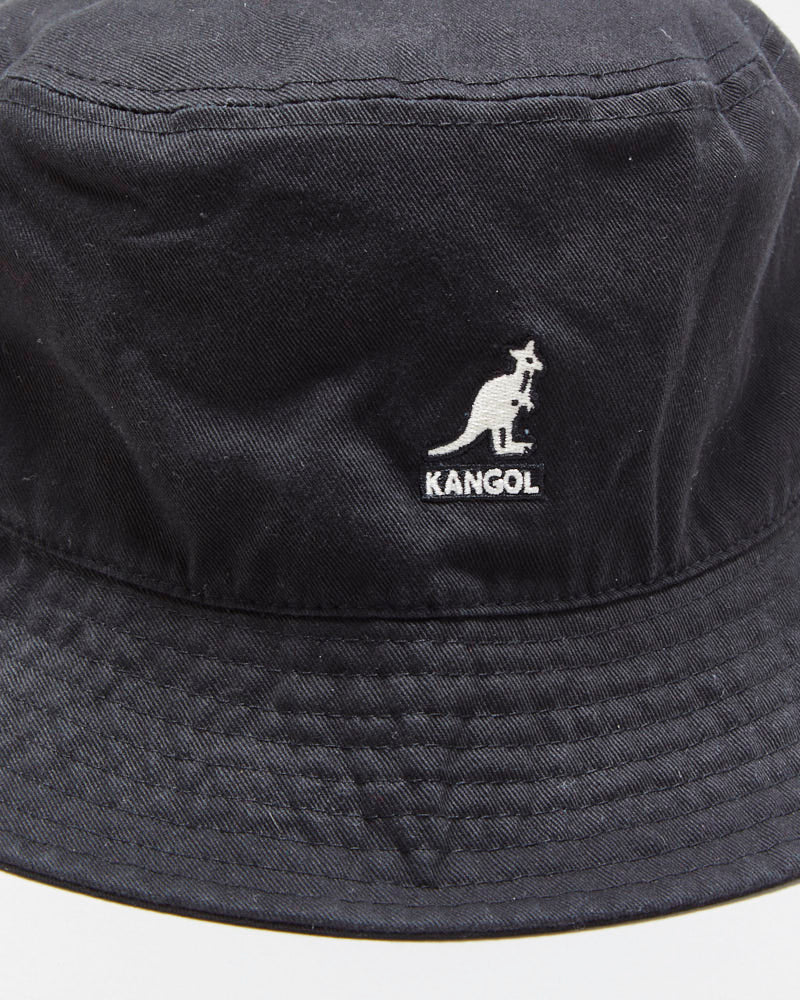 Vintage Kangol Washed Canvas Classic Bucket Hat - L