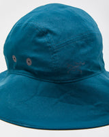 Vintage Arc'teryx Teal 'Sinsola Shade' Soft Shell Boonie Bucket Hat - M