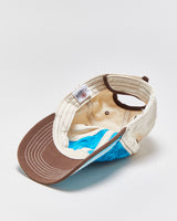 Vintage Y2K 00s Tony Lama Boots Western Contrast Stitch Embroidered Canvas Velcro Baseball Cap - OS