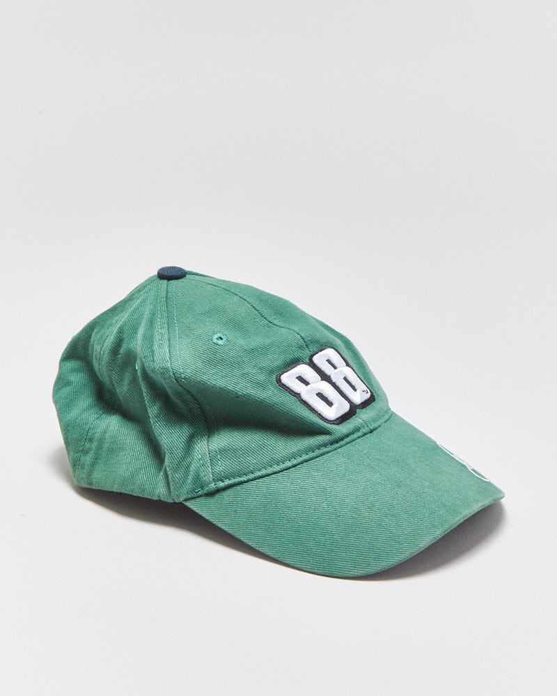 Vintage Y2K 00s Dale Earnhardt Embroidered Canvas Nascar Velcro Baseball Cap - OS
