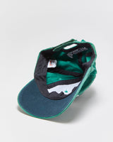 Vintage Y2K 00s Dale Earnhardt Embroidered Canvas Nascar Velcro Baseball Cap - OS
