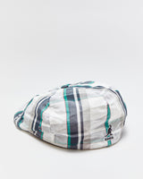 Vintage Y2K 00s Kangol Plaid 504 Canvas Flat Cap - L