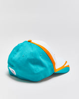 Vintage Miami Dolphins x New Era 39Thirty Mesh NFL Equipment Stretch Fit Baseball Cap - M/L
