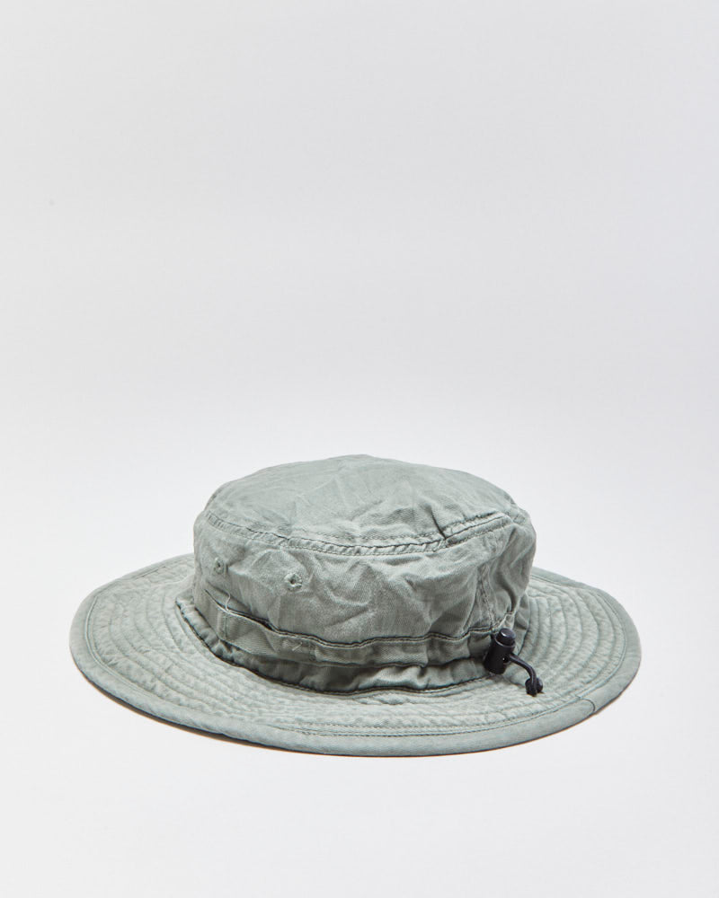 Vintage '04 Y2K Columbia Khaki Canvas Adjustable Boonie Hat - OS