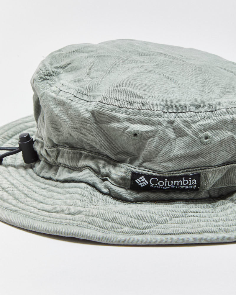 Vintage '04 Y2K Columbia Khaki Canvas Adjustable Boonie Hat - OS