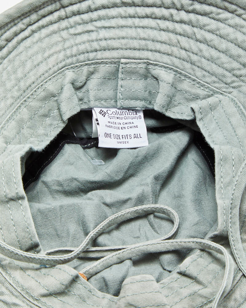 Vintage '04 Y2K Columbia Khaki Canvas Adjustable Boonie Hat - OS