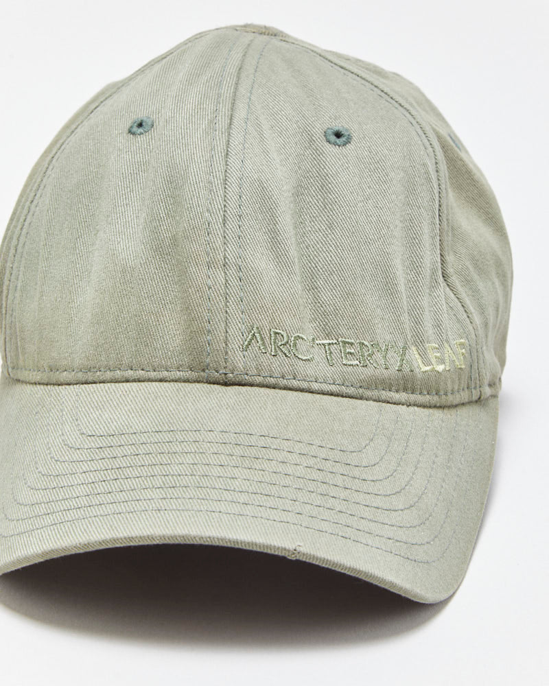 Vintage Arc'teryx Leaf Khaki Canvas FlexFit Baseball Cap - S/M