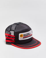 Vintage 1990s Kleysen Transport Striped Flat Brim Trucker Hat - OS