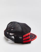 Vintage 1990s Kleysen Transport Striped Flat Brim Trucker Hat - OS