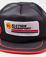 Vintage 1990s Kleysen Transport Striped Flat Brim Trucker Hat - OS