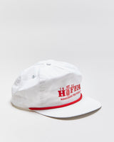 Vintage 1996 James P Hoffa Presidential Teamsters Campaign Canvas Made In Canada Rope Peak Trucker Hat - OS
