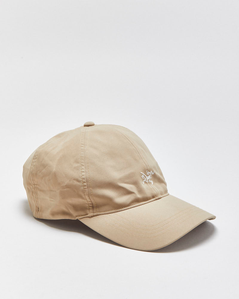 Arc'teryx Golden Khaki Small Bird Toque Curve Brim Baseball Cap - OS