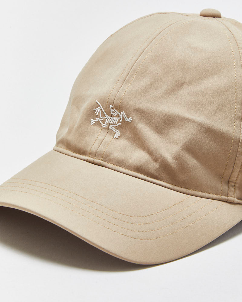 Arc'teryx Golden Khaki Small Bird Toque Curve Brim Baseball Cap - OS