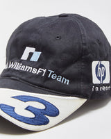 Vintage 2004 Y2K BMW Williams F1 Team Juan Pablo Montayo Embroidered Canvas Baseball Cap - OS