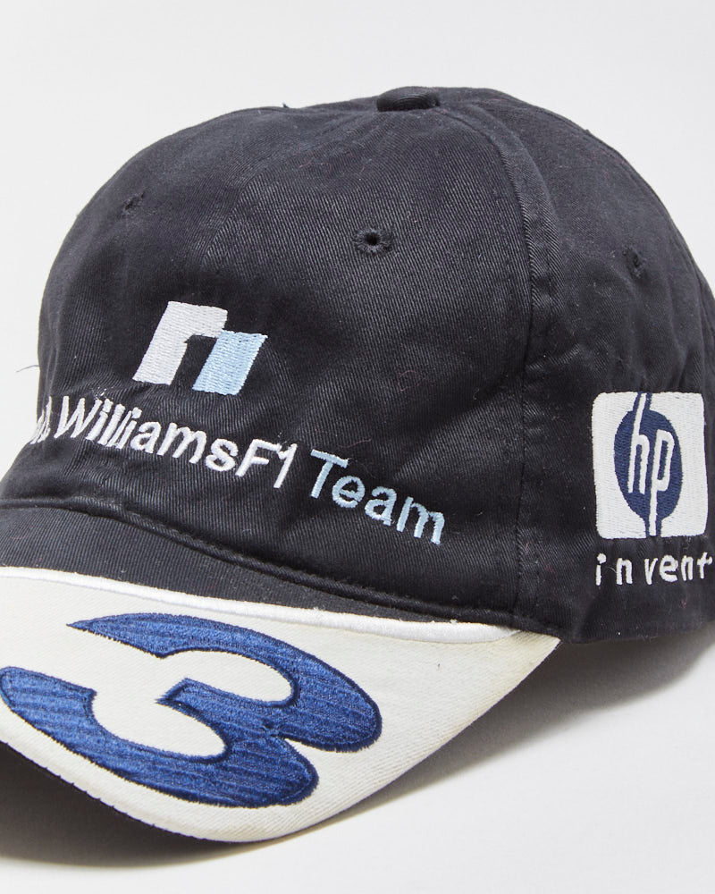 Vintage 2004 Y2K BMW Williams F1 Team Juan Pablo Montayo Embroidered Canvas Baseball Cap - OS